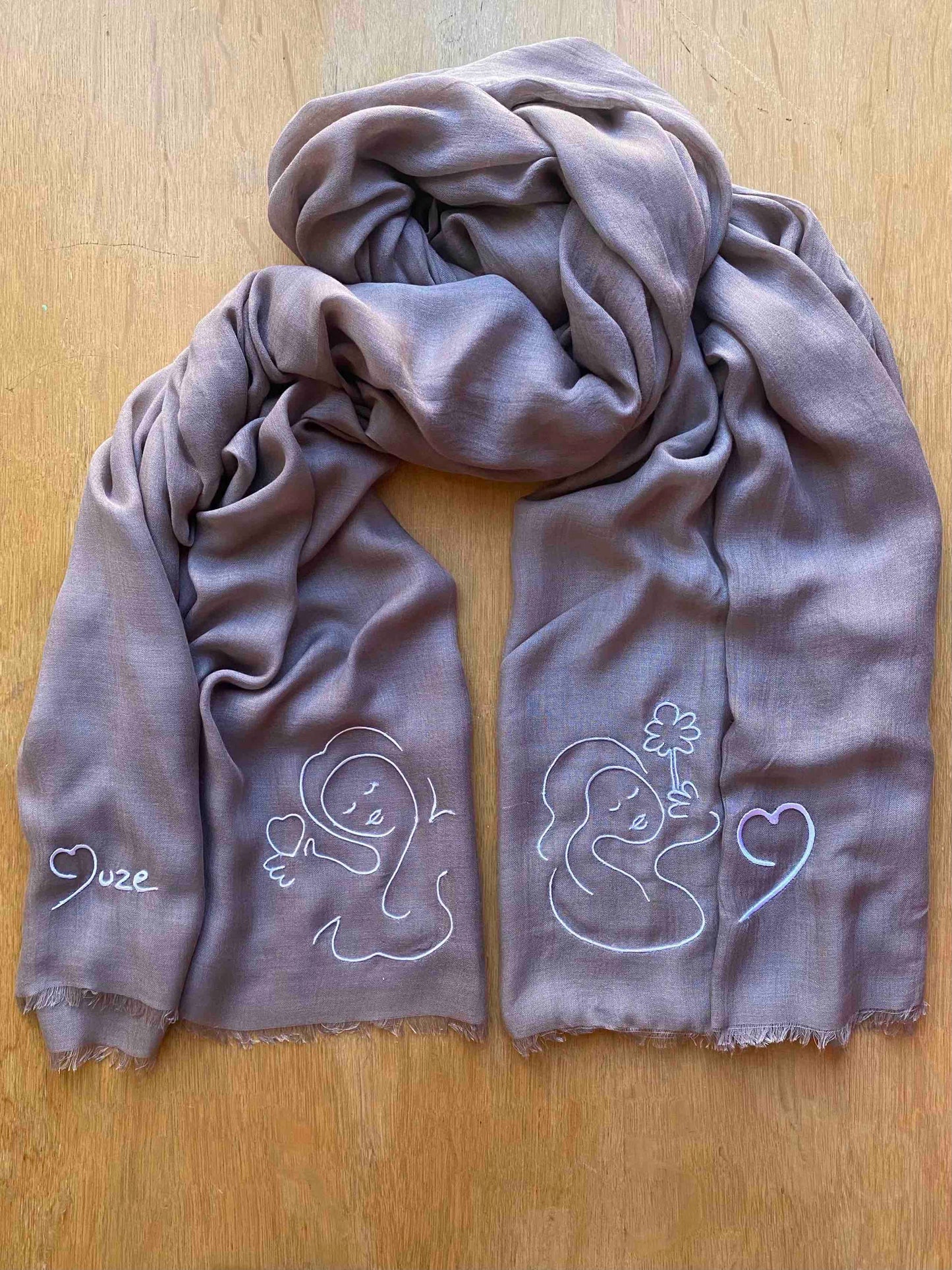 Muze Scarf - Taupe